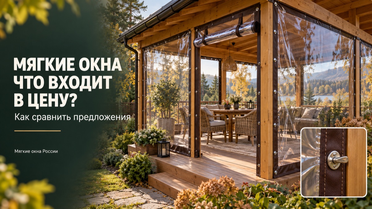 Как сравнить цены на мягкие окна и понять, сколько стоит весь заказ